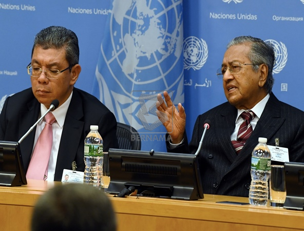 Image result for Mahathir at the UNGA