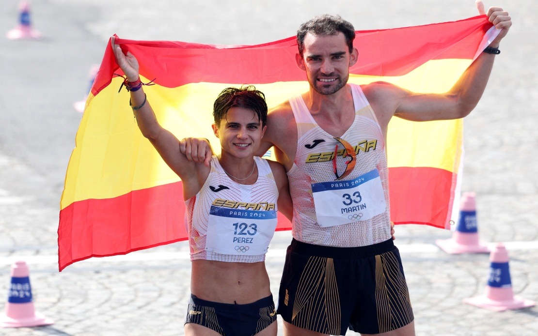 Paris 2024 Spain Wins Gold In Mixed Marathon Race Walk Relay BERNAMA