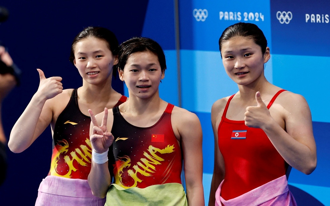 Chinese Diver Quan Hongchan Wins Women's 10m Platform At Paris Olympics